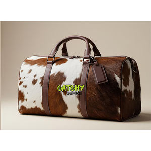 Bolsa de Viaje de Cuero Premium para Gimnasio y Fin de Semana, Bolsa de Lona Grande para Pasar la Noche, Bolsa de Equipaje de Cuero Genuino Vintage - Product Image 4