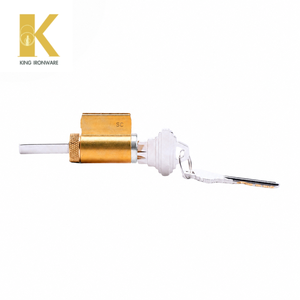 Cylindre SC Keyway KIK personnalisé en laiton 32 mm chromé poli, longueur réglable - Product Image 2