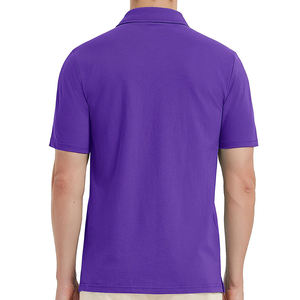 เสื้อโปโลกอล์ฟ OEM สกรีนโลโก้ตามสั่ง ซับเหงื่อ แห้งเร็ว น้ำหนักเบา ระบายอากาศดี สำหรับผู้ชาย เหมาะสำหรับชุดกีฬา - Product Image 2