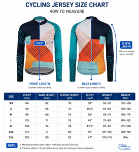 Maillot de cyclisme à manches longues pour homme, respirant, grande taille, polyester, imprimé numérique, vêtements de cyclisme d'automne, personnalisable OEM ODM - Product Image 6