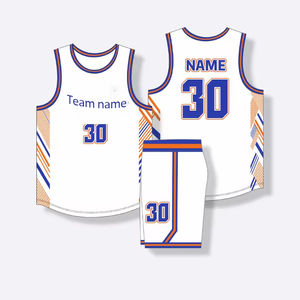 Team Sports Wear Printed Plus Size Polyester Quick Dry Breathable Basketball James Jersey Uniform - Product Image 6