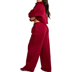 Nuevo Conjunto Deportivo Urbano para Mujer, Ropa Deportiva Elegante de Invierno, Conjuntos de Dos Piezas 100% Algodón, 2026 - Product Image 3