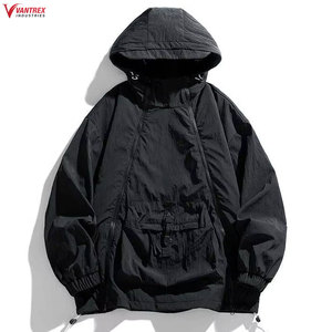 เสื้อแจ็คเก็ตแทร็คผู้ชายสีสันตามสั่ง สไตล์ลำลอง ใส่สบาย น้ำหนักเบา พรีเมียม ทรงหลวม ดีไซน์แบบ OEM ตามสั่ง - Product Image 6