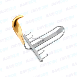เครื่องมือถ่างช่องท้องแบบ 4 ง่าม ทำจากสแตนเลส สำหรับศัลยกรรมตกแต่ง เครื่องมือถ่างเนื้อเยื่อสำหรับการผ่าตัด - Product Image 6