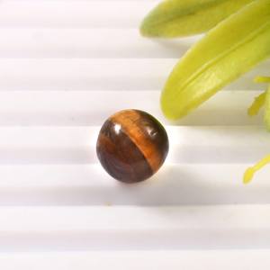 Esferas Redondas Lisas de Ojo de Tigre Natural de 10 mm, Esferas de Cristal Curativas, Piedras Preciosas Sueltas para la Fabricación de Joyería, Lote al por Mayor - Product Image 3