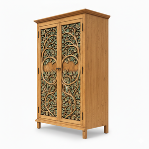 Excellent Quality Wooden <b>Storage</b> Cabinet With Durable Solid Wood Build And Multi Purpose <b>Storage</b> Space Available For Sale - Product Image 2