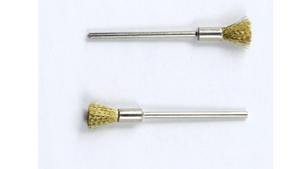 Brosse miniature en fil de laiton pour équipement industriel ou polissage des métaux, disponible à bon prix auprès d'un fournisseur indien - Product Image 3
