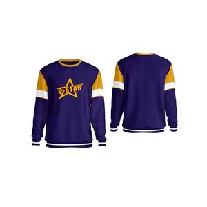 2021 nueva sudadera de manga larga lisa de alta calidad con bordado personalizado para hombre a la venta - Product Image 1