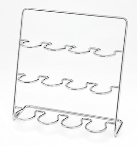 Three Tier Metal Egg <b>Rack</b> Stainless Steel Standing Storage Holder Rust Resistant For Kitchen Minimalist Design Storage - Product Image 1