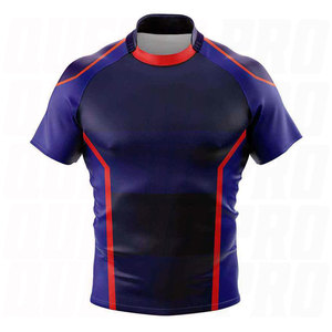เสื้อรักบี้โลโก้สั่งทำรุ่นใหม่ ระบายอากาศได้ดี มีหลายขนาดและหลายสี บริการ OEM ผ้าคุณภาพพรีเมียม - Product Image 6