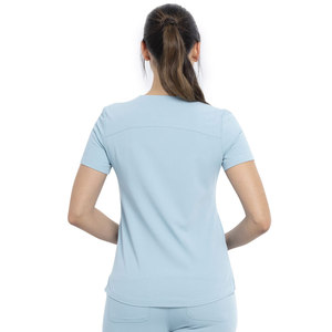 Tenues médicales extensibles multicolores sur mesure, ensemble de blouses d'infirmière tendance pour femmes, en vente - Product Image 2