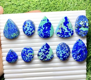 Natural Blue Bird Azurite BY MAHNAJ GEM Cabochon Loose Gemstone AAA Quality Bluebird Azurite Malachite Cuprite Jewelry Makig - Product Image 3