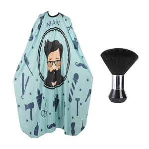 Delantal de Peluquería Personalizado con Logotipo, Impermeable, de Poliéster, para Salón de Belleza, con Cuello de Silicona para Peluquería - Product Image 1