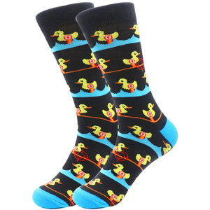 2026 New Funny Astronaut Paghett Scribble Fruit Pitaya Math Chess Pattern <b>Combed</b> Cotton Novelty Colorful Fashion Crazy Socks - Product Image 4