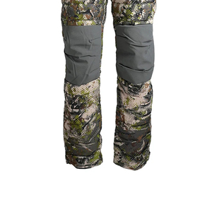 Pantalon de chasse pour homme en velours côtelé respirant et imperméable, camouflage extérieur, avec ceinture élastique et poches - Product Image 6