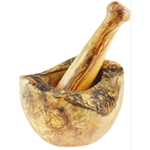 Handmade Wood Mortar and Pestle <b>Set</b> Herb and Spice Grinder Eco-Friendly Wooden Kitchen <b>Tool</b> for Garlic and Medicine Crushing - Product Image 1