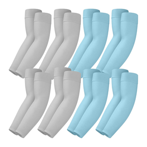 Mangas Protectoras Solares UPF50+ de Color Sólido para Mujer, Tres Cuartos de Largo, Blancas, Amarillas, Rosas, Azules, Venta al por Mayor 2026 - Product Image 3