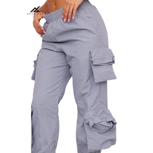 Pantalones Cargo Transpirables Antiarrugas para Mujer, con Logotipo Personalizado, Ropa Deportiva, Disponibles al por Mayor, Pantalones Cargo de Última Tendencia - Product Image 4