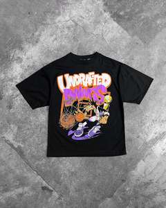 Camisetas de Manga Corta para Hombre, Personalizadas, con Dobladillo sin Rematar, Unisex, Estilo Vintage, Lavado Ácido, Impresión DTG, Doble Capa - Product Image 5