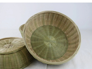Plateau en bambou naturel fait main, écologique, pour le rangement des aliments, décoration, logo personnalisé, fournisseur du Vietnam - Product Image 5