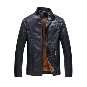 Wholesale Custom Logo Print High Quality <b>Men</b> <b>Leather</b> <b>Jacket</b> Waterproof Outdoor Use <b>Men</b> <b>Leather</b> Winter <b>Jacket</b> - Product Image 1