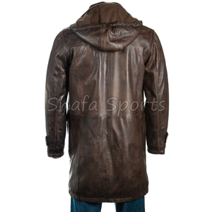 Classic & Trendy Styles <b>Men's</b> <b>Shearling</b> Genuine Leather <b>Jackets</b> <b>For</b> Sale In Wholesale Price With Custom Design <b>Jackets</b> - Product Image 5