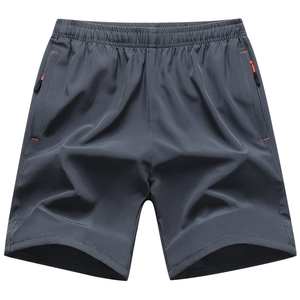 Pantalones Cortos de Algodón 100% Largos Grises Estilo Urbano con Doble Cintura, Personalizados, Oversize y Desgastados - Product Image 5