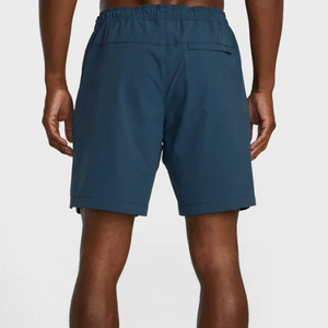 Pantalones Cortos Deportivos de Cintura Alta para Hombre, con Logotipo Personalizado en la Parte Delantera, Color Sólido, 100% Poliéster, Cierre con Cordón, Bolsillos - Product Image 4