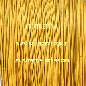 Cordons en coton ciré personnalisés de 2 mm et 3 mm, composants métalliques ronds pour bijoux, chaînes et perles - Product Image 3