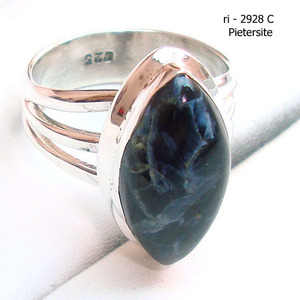 Gypsy Bohemian Energy Healing Reiki 925 Sterling Silver Blue fire labradorite Ring Trendy Handmade Natural Gemstone - Product Image 3