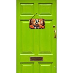 Multicolore NEW 8HX12W Panneau métallique en aluminium Pit Bull Terrier Fall Wall Door Hanging Prints for Kitchen Bar Bathroom Home Decor - Product Image 2