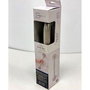 Barre d'appui de sécurité 12 pouces 1,25 pouces Vis dissimulées en acier inoxydable pour douche, toilettes, hôtel, personnes âgées - Product Image 6