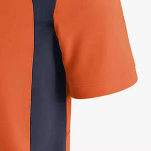 Maillot de football américain personnalisé PLAYER'S POINT, noir et rouge, en maille, impression numérique, n'importe quel nom/numéro 00, unisexe, manches courtes, col en V - Product Image 3
