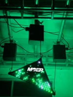 Club Lighting Stage Kinetics Moer Winch Dmx Kinetic Triangle Panel Light