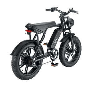 Venta al por mayor de bicicletas eléctricas híbridas de 48V 500W con batería de 15Ah, neumáticos anchos y gran autonomía, stock en varios almacenes - Product Image 2