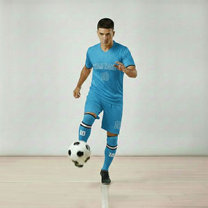 Ensemble de maillots de football respirants personnalisés OEM, maillot de football sublimé, uniforme d'équipe de club, maillot de football classique pour hommes - Product Image 1