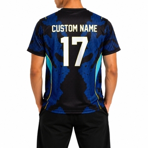 Camiseta Deportiva Premium Sublimada, de Alto Rendimiento Atlético, Secado Rápido, Transpirable, para Entrenamiento, Moderna, de Fútbol, con Número Personalizado - Product Image 2