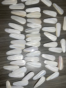 <b>Shell</b> Serving Spoon <b>Mirror</b> Polish Japandi Design Durable Long Handle Eco-Friendly for Decorative Use - Product Image 5