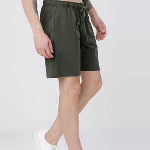 Shorts pour hommes très demandés, nouveau style, mode décontractée, shorts d'été couleur unie, grande taille, coupe ajustée, taille mi-haute, style workwear - Product Image 1