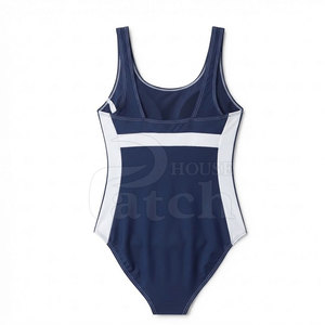 Traje de Baño Deportivo para Mujer, de Una Pieza, Personalizado, de Secado Rápido, Tejido Elástico, para Playa, Piscina, Entrenamiento Deportivo - Product Image 2