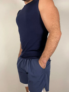 Custom Wholesale High Quality Mens Gym Tank Top Cotton Spandex Ribbed Muscle Fit <b>Vest</b> Slim Tight Fitness <b>Stringer</b> for - Product Image 5