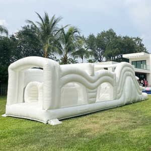 Parc aquatique gonflable Premium Wave Runner - Amusements aquatiques en plein air avec <span class=keywords><strong>piscine</strong></span> intégrée - Product Image 1