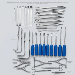 Kit d'instruments d'ostéotomie périacétabulaire Jamso Industries – Instruments chirurgicaux orthopédiques manuels avancés en acier inoxydable de qualité supérieure A+ - Product Image 3