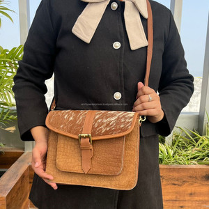 2025 Design personnalisé motif Alligator en gros usine en cuir véritable sac à bandoulière haut de gamme sac à bandoulière peau de vache femmes sac à main - Product Image 3