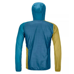 Chaqueta cortavientos unisex con cuello mandarín, impermeable, transpirable y de secado rápido, ideal para uso diario informal en invierno para hombre. - Product Image 2