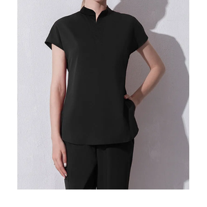 Ensemble de tenue d'infirmière pour femme : Haut décontracté à col en V et pantalon, tenue de travail pour hôpital, ensemble de blouses d'infirmière pour femme - Product Image 5