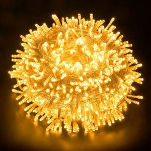 Guirlande lumineuse LED de Noël 10M-100M 2V en tissu imprimé, étanche, pour extérieur, fêtes, mariages, cadeaux, décoration - Product Image 2