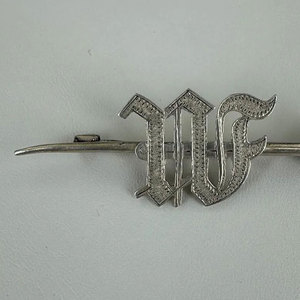 เข็มกลัดเงินสเตอร์ลิงโบราณสไตล์สก็อตติช ตัวอักษร W สำหรับตกแต่งชุดแบบดั้งเดิม ผลิตภัณฑ์จากโรงงาน - Product Image 6