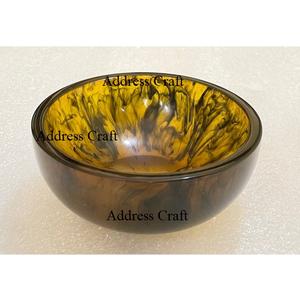 Tazón de Resina para Ensalada, Vajilla, Utensilios de Cocina Minimalistas, Tazón para Frutas, Tazón de Postre de Resina Moderna, Suministro de Fábrica - Product Image 4