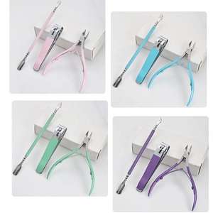 Coupe-ongles, ciseaux à cuticules, pince à cuticules, outil de manucure en acier inoxydable pour ongles et peaux mortes - Product Image 5